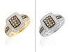 14K 0.50CTW CHAMPAGNE DIA FANCY RING