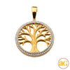 10KY 1.75CTW DIAMOND 'TREE OF LIFE' PENDANT - MIRR