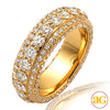 14KY 3.25CTW DIAMOND ETERNITY BAND - SIZE 7