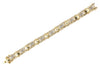 10KY 1.70CTW DIAMOND MEN'S BRACELET- 8.5"