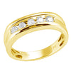 14KY 0.55CTW DIAMOND MEN'S BAND