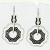 14W 1.85CTW FANCY BLACK DIA. EARRINGS