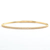 14KY 0.45CTW DIAMOND SINGLE ROW LADIES BANGLE