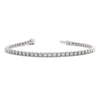 14KW 2.30CTW ILLUSION DIAMOND TENNIS BRACELET