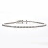 14KW 1.28CTW DIAMOND TENNIS BRACELET