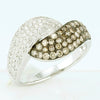 14KW 1.00CTW CHAMPAGNE DIA FANCY RING