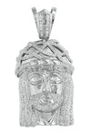 10KW 2.50CTW DIAMOND FANCY JESUS HEAD