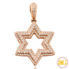 14KR 2.00CTW DIAMOND 'STAR OF DAVID' PENDANT