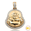 10KY 1.20CTW DIAMOND FAT BUDDHA PENDANT