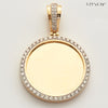 14KY 1.15CTW DIAMOND MEMORY PENDANT - SINGLE ROW