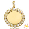 14KY 3.25CTW DIAMOND MEMORY PENDANT - ROUND