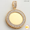 10KY 2.50CTW ILLUSION DIAMOND MEMORY PENDANT