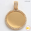 10KY 2.85CTW DIAMOND ROUND MEMORY PENDANT