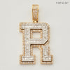 10KY 1.30CT BAGUETTE DIAMOND INITIAL