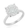 14KW 1.00CTW DIAMOND FANCY RING