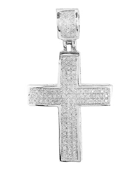 10KW 0.30CTW DIAMOND CROSS