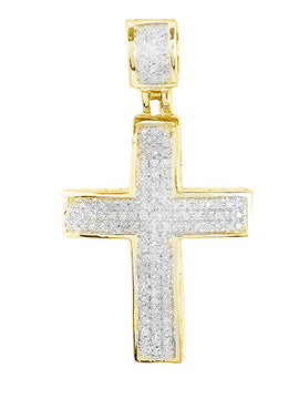 10KY 0.30CTW DIAMOND CROSS