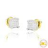 10KY 0.30CTW DIAMOND DICE EARRINGS