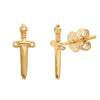 14KY 0.05CTW DIAMOND DAGGER EARRING STUDS