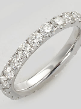 14KW 2.00CTW DIAMOND MACHINE SET ETERNITY BAND