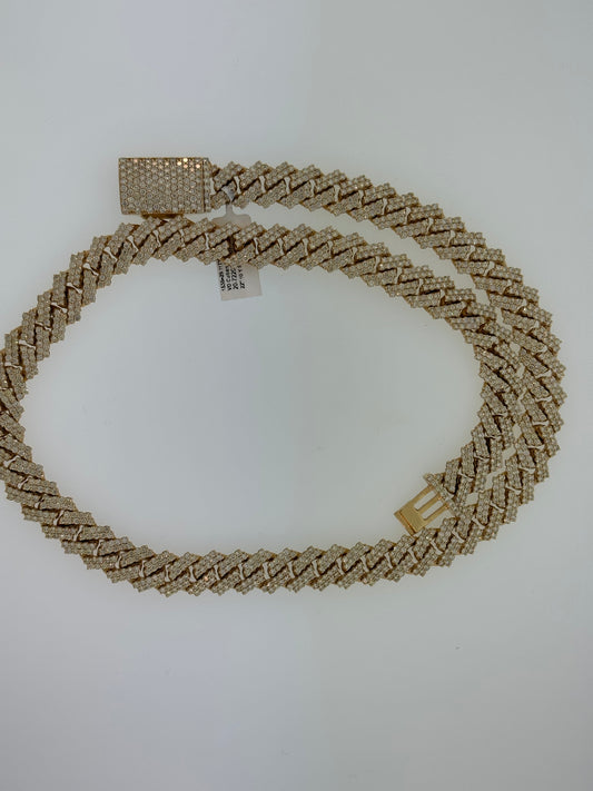 29.11 CTS Diamond Cuban Chain