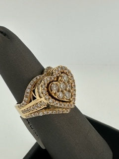 Diamond Heart Ring