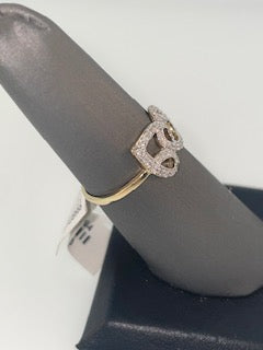 Heart Diamond Ring