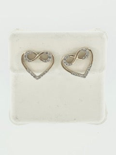 Heart Diamond Earrings