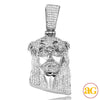 10KW 2.10CTW DIAMOND JESUS HEAD PENDANT - STAR CRO