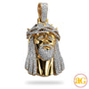 14KY 5.65CW DIAMOND JESUS PENDANT -