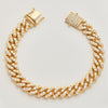 10KY 9.12CTW DIAMOND MIAMI CUBAN BRACELET