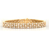 14KR 11.25CTW MENS DIAMOND BRACELET