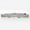 14KW 11.05CTW DIAMOND CLUSTER BRACELET