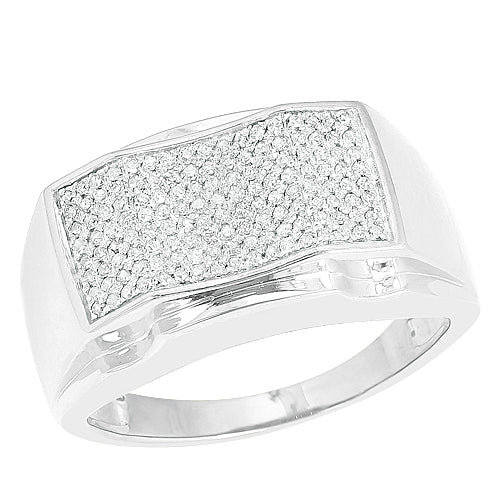 10KW 0.50CTW DIAMOND MENS RING