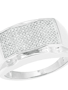 10KW 0.50CTW DIAMOND MENS RING