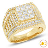 14KY 3.75CTW DIAMOND MENS RING