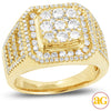 14KY 2.35CTW DIAMOND MENS RING