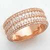 10KR 2.80CTW DIAMOND HALF ETERNITY BAND