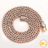 10KR 6.00CTW DIAMOND SQUARE LINK MIAMI CUBAN CHAIN