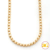 10KY 3.25CTW DIAMOND BUTTERCUP TENNIS NECKLACE