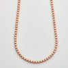 14KR 4.75CTW DIAMOND BUTTERCUP TENNIS NECKLACE