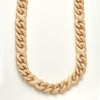 10KY 36.56CTW DIAMOND INFINITY CUBAN NECKLACE