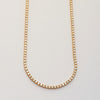 14KY 13.03CTW DIAMOND TENNIS NECKLACE