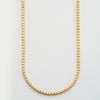 10KY 3.90CTW DIAMOND BUTTERCUP TENNIS NECKLACE