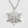 14KW 0.25CTW DIAMOND - STAR NECKLACE