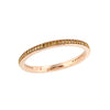 10KR 0.15CTW YELLOW DIA STACKABLE RING