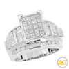 10KW 1.00CTW PC DIAMOND CINDERELLA V-PRONG RING