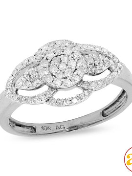 10KW 0.35CTW DIAMOND RING