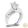 10KW 0.50CTW DIAMOND CINDERELLA RING