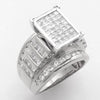 14KW 3.15TW PC DIAMOND CINDERELLA RING